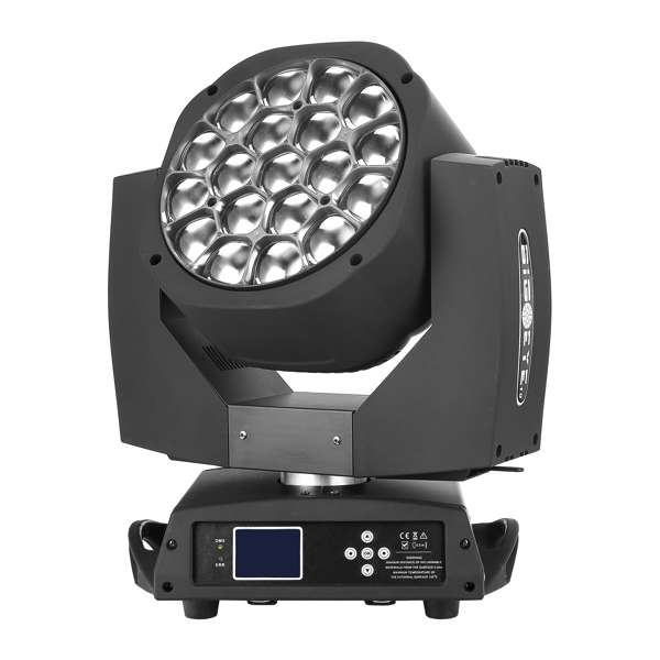 19pcs LED Moving Head With Zoom