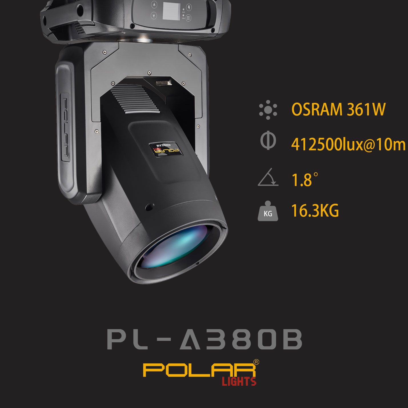 380W Beam Moving Head Light