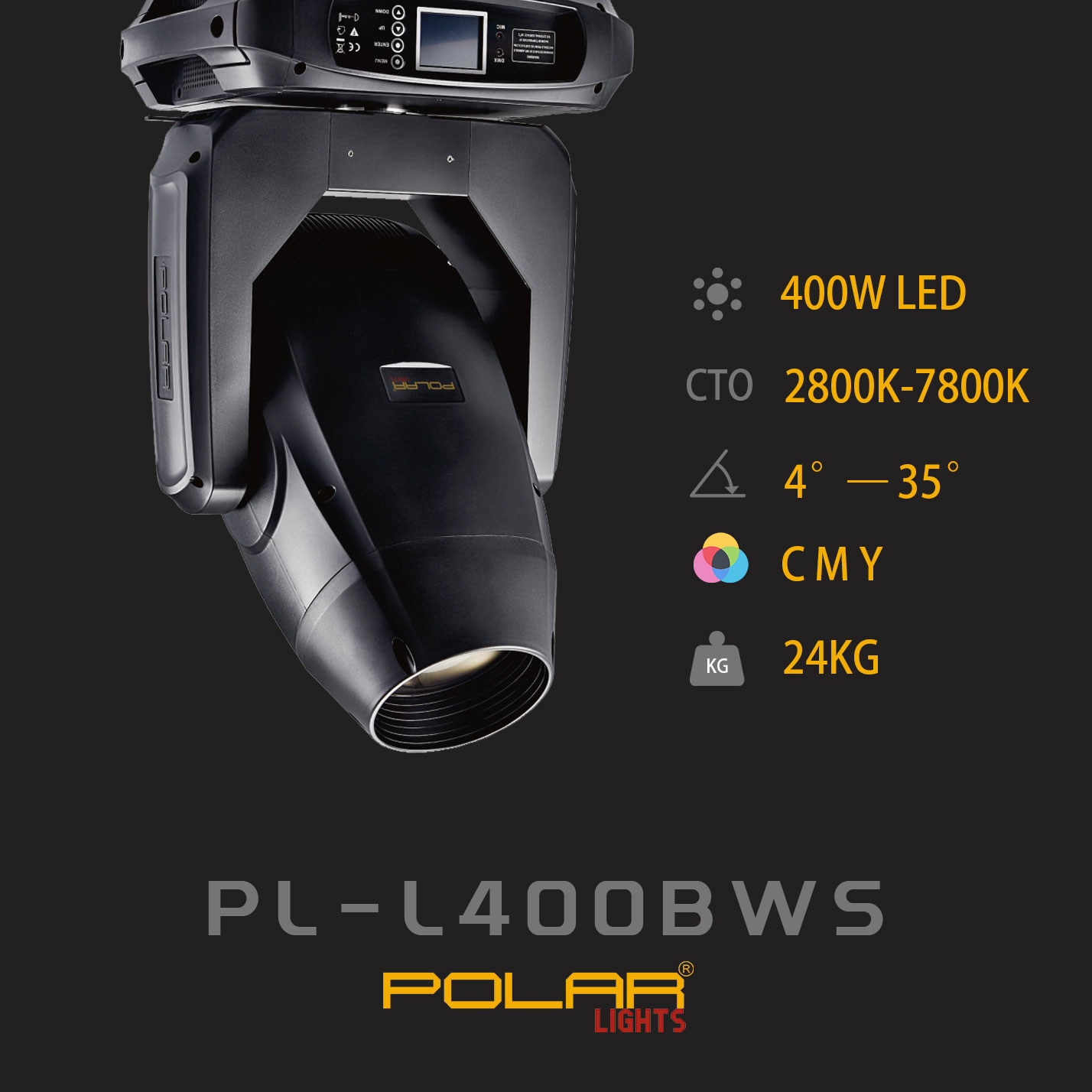 LED 400W 3in1 Moving Head