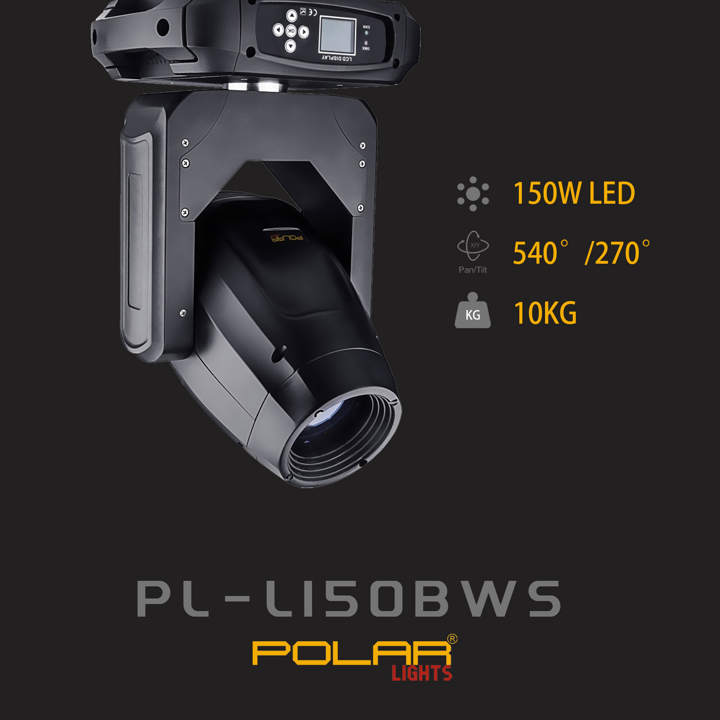 LED 150W Beam Wash Spot Moving Head