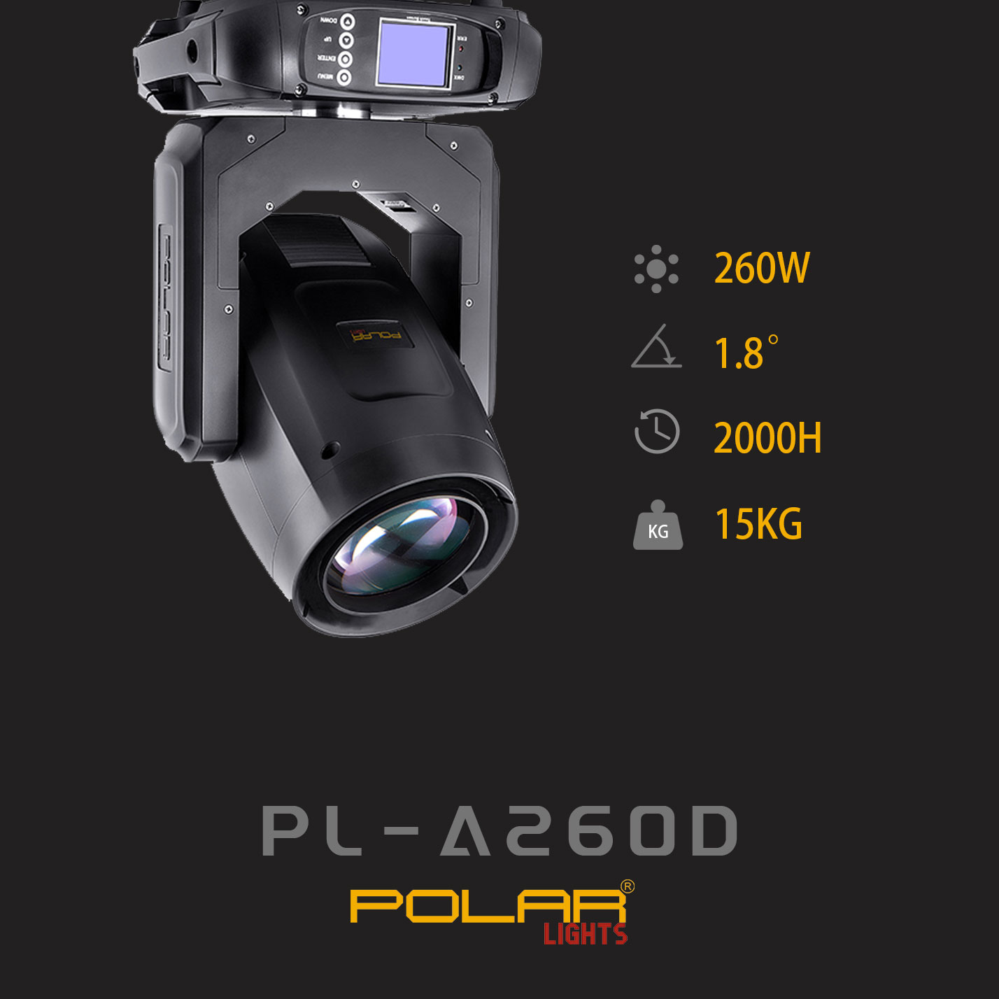 260W Super Beam Moving Head