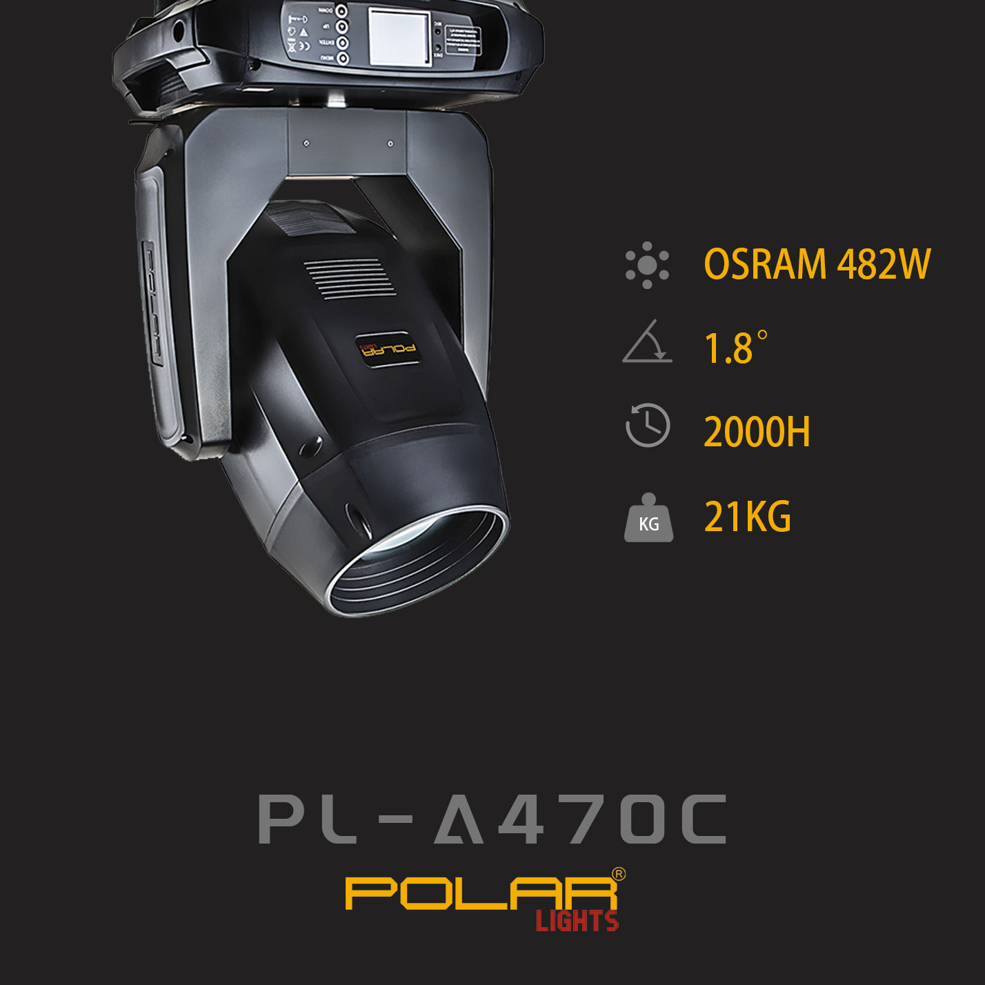 470W Beam Light
