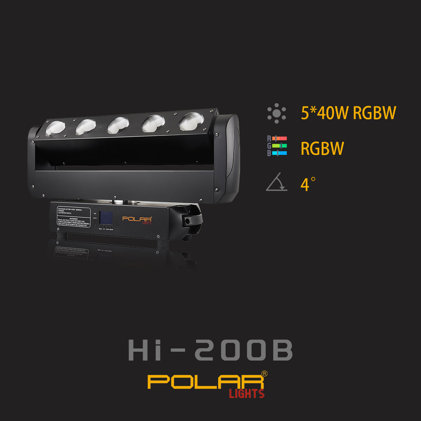 LED 5*40W Pixel Beam Bar