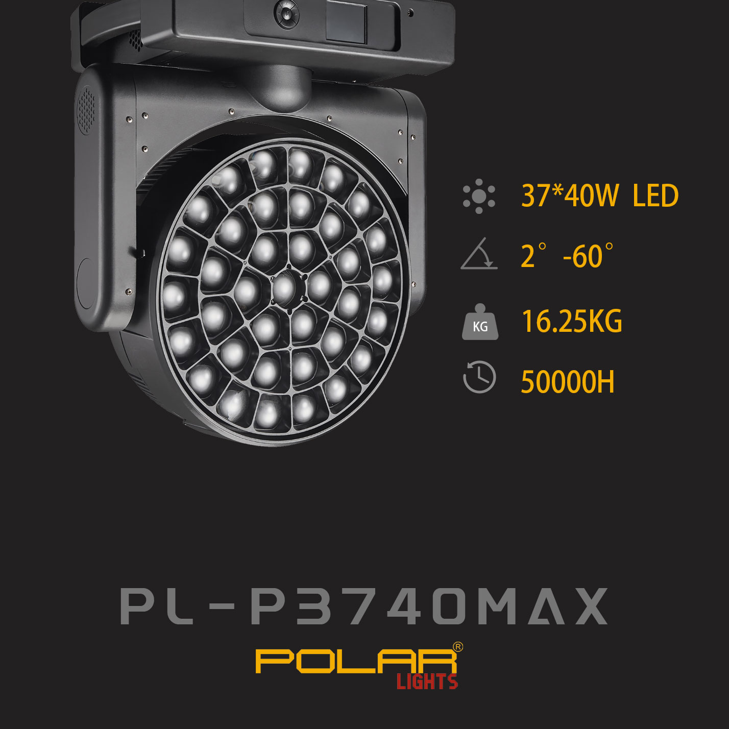 LED 37PCSx40W Bee-eyes