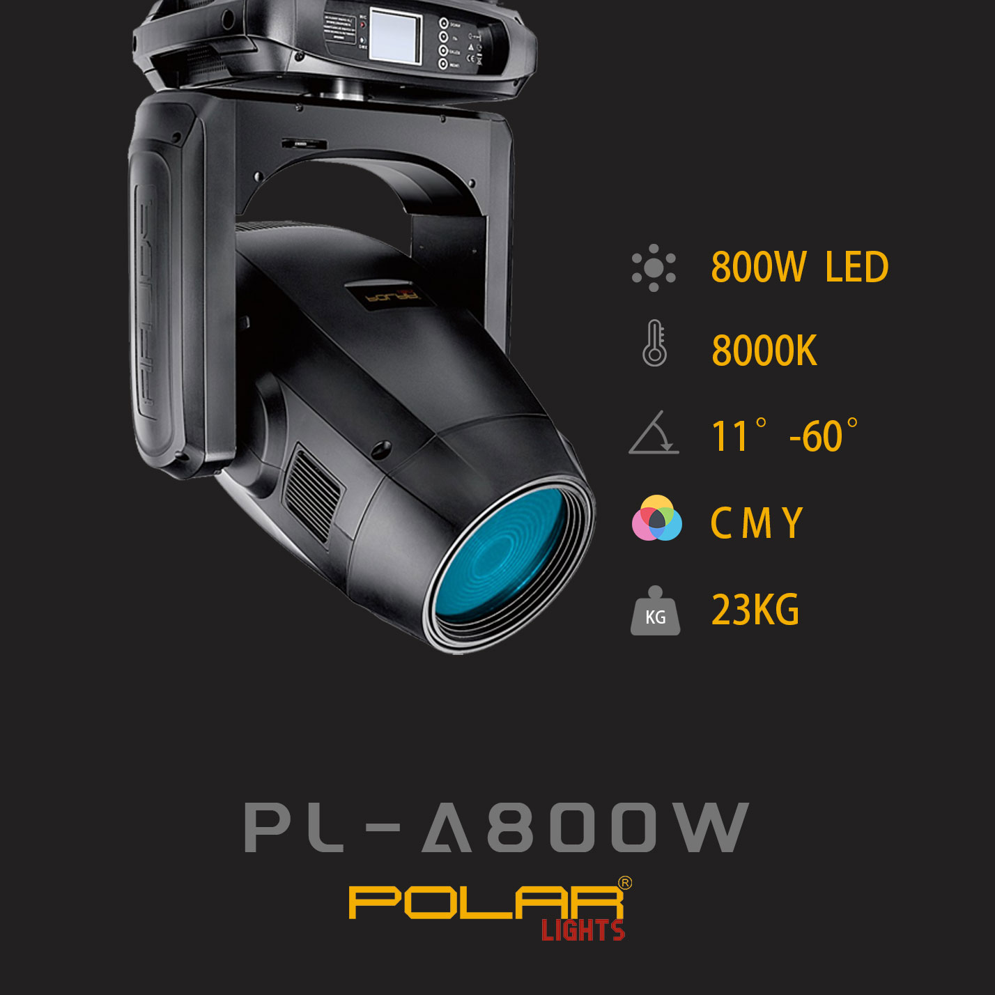 LED 800W Zoom Wash