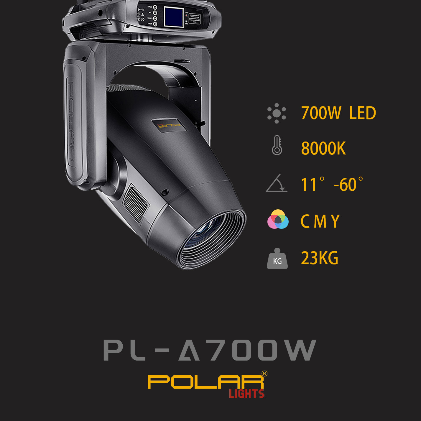 LED 700W Wash Light