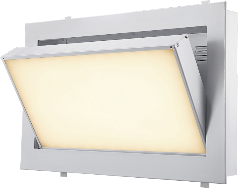 LED electric flip three primary color softlight