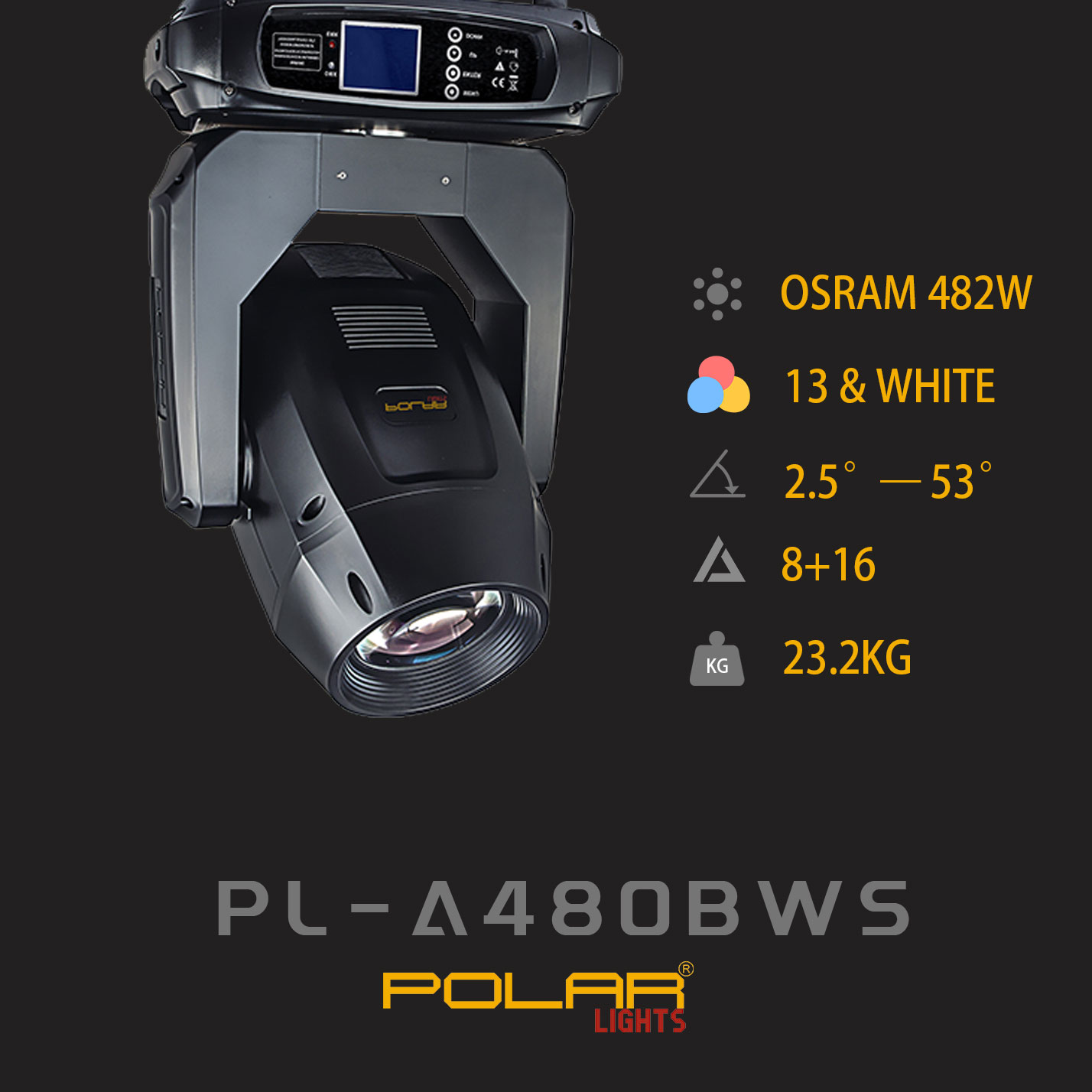 480W BSW Moving Head