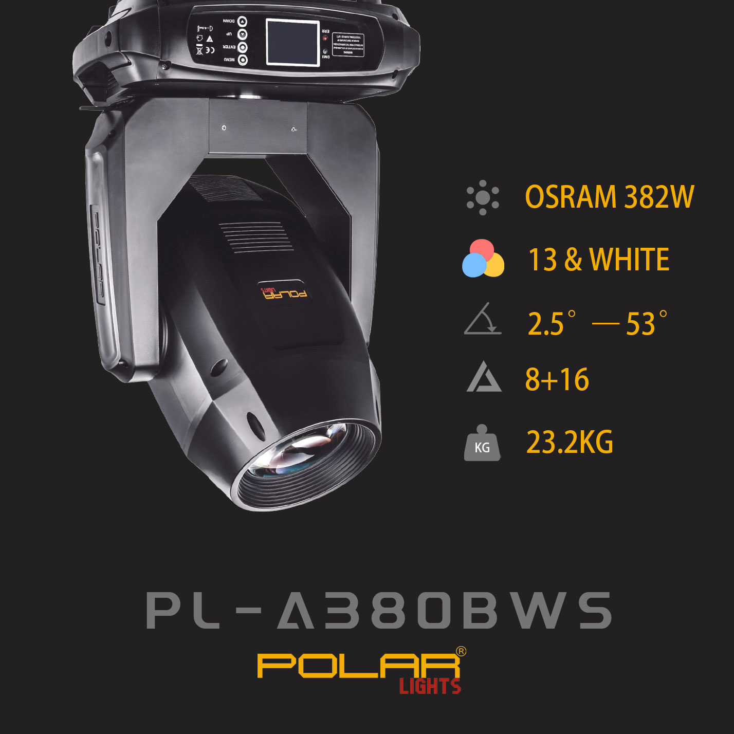380W BSW Moving Head